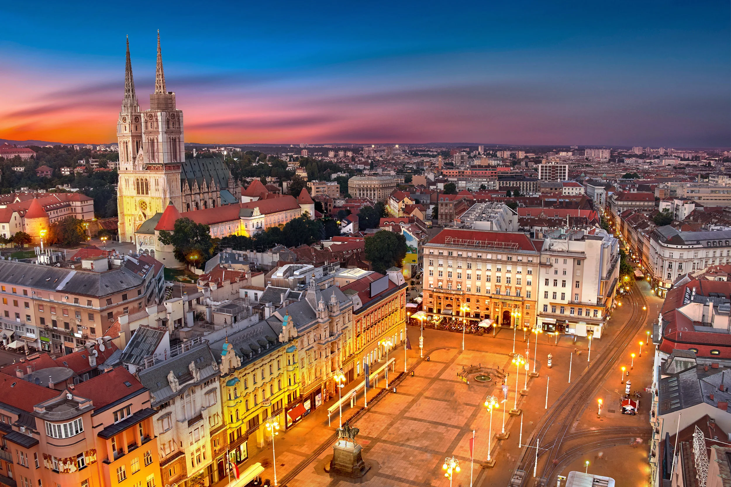Explore the City Center of Zagreb