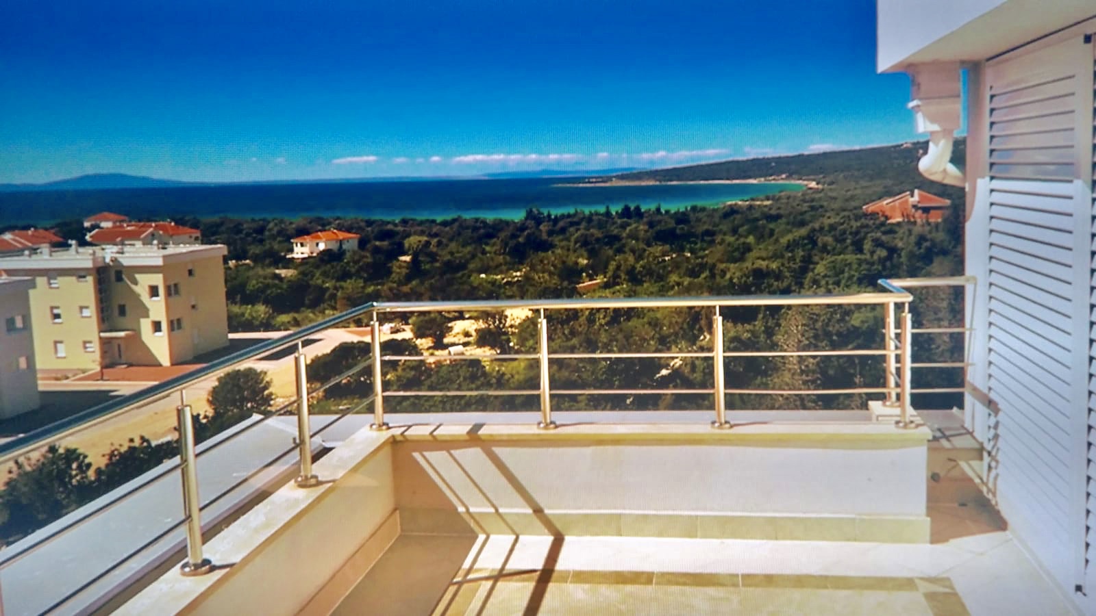 Views from our Ville Sunca top floor Condo