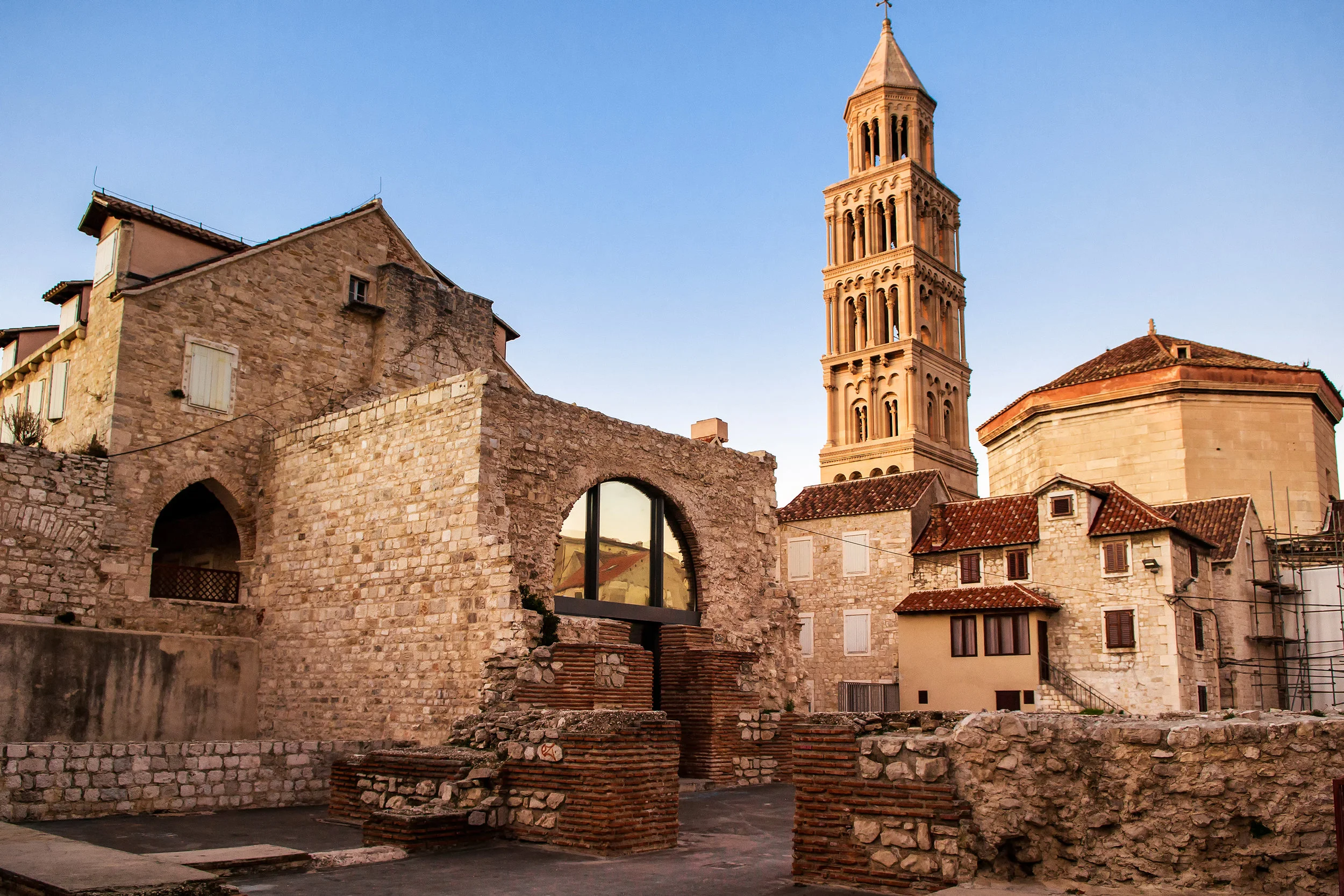 Explore the 1000 year old walled town of Zadar