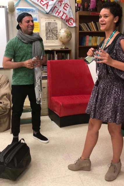 Filmmaker Yehuda Sharim visited us to do a director-led talkback for the Buffalo premieres of his films, “we are in it” and “Lessons in Seeing.” We also arranged a visit for him to talk with drama students at Nichols School!