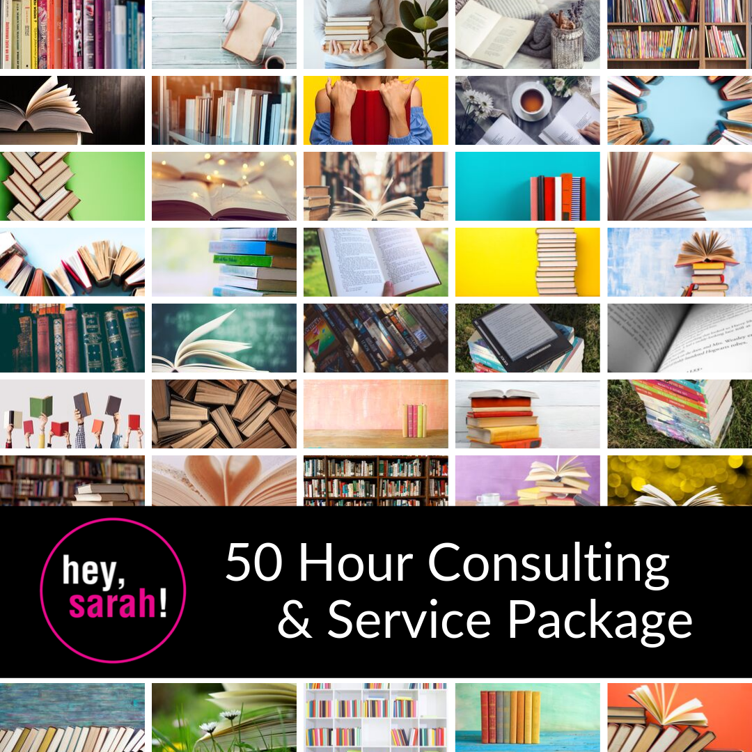 50 Hour Consulting and Service Package — Hey, Sarah! Digital Marketing ...