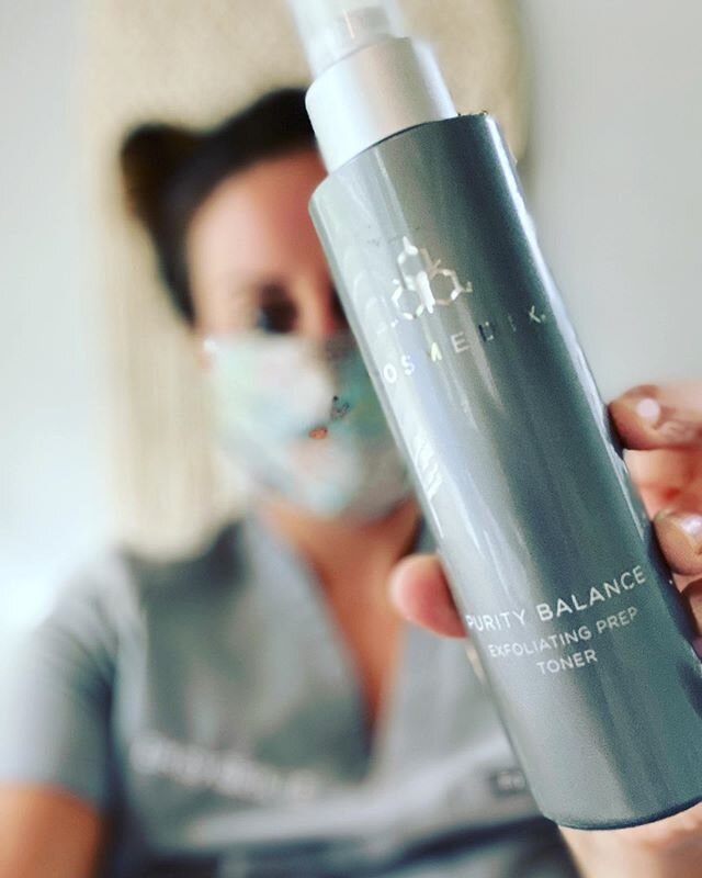 MASK-NE

Unfortunately, this is a common skin issue now. My best advice is to keep your skin makeup free, and wipe down with a toner throughout the day. My favorite toner is @cosmedix_  Purity balance. Spray on cotton pad and wipe skin down. Also, us