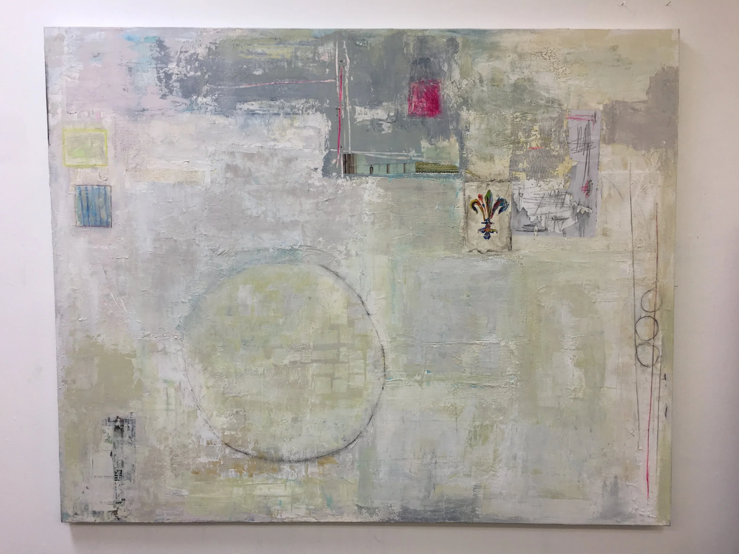   New Beginning  48”x60”, on consignment with  Huit  