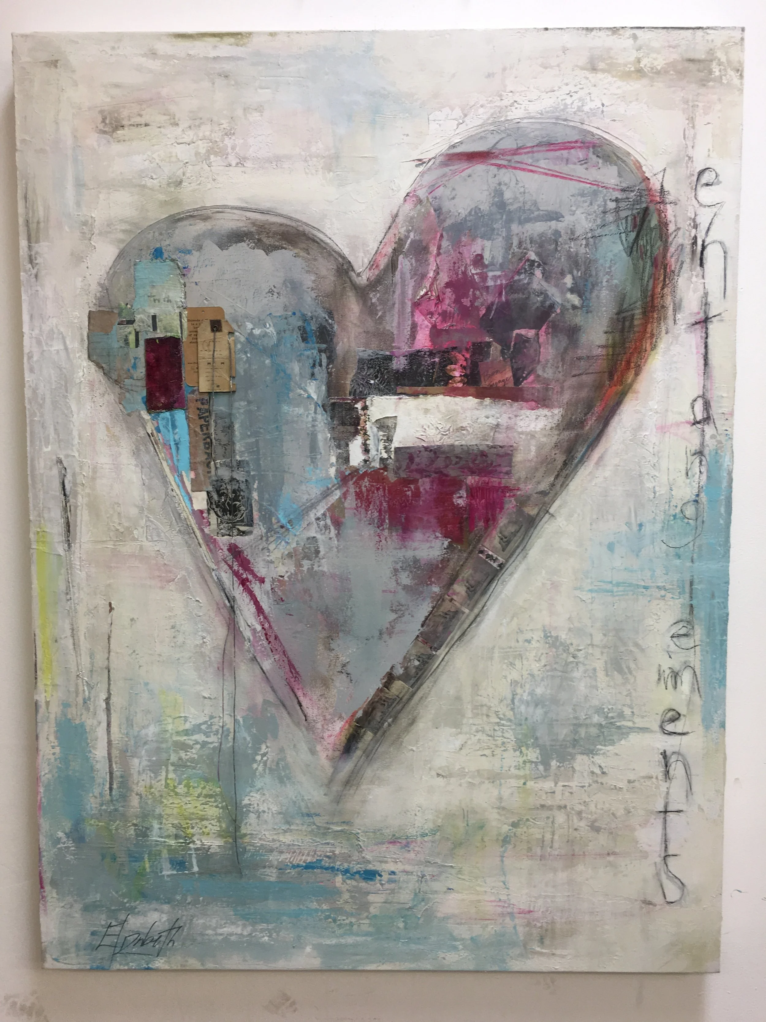   Entanglements  36”x60”, on consignment at  Huit  