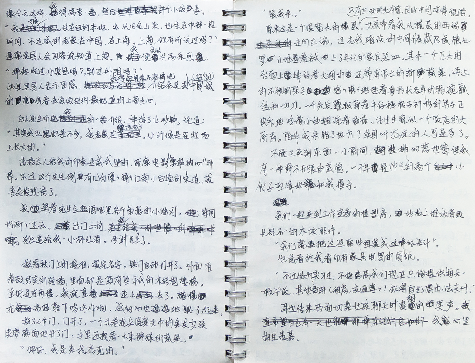 Manuscript in Chinese2015, June's notebook