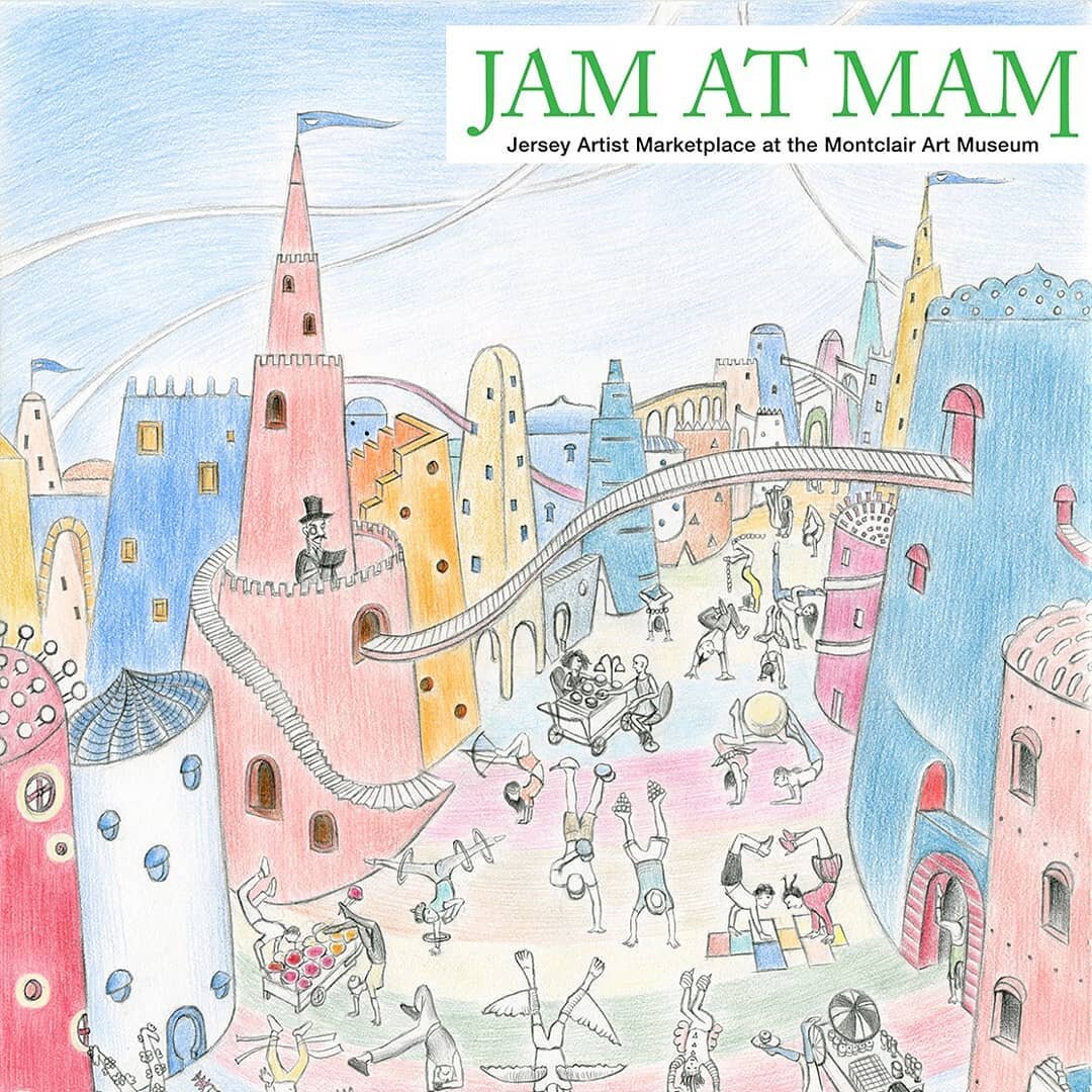 .
I am so excited to share that @mammontclair Montclair Art Museum has selected three of my art pieces for their JAM AT MAM (Jersey Artist Marketplace at Montclair Art Museum) collection available for online sale:&nbsp;https://jamatmam.givesmart.com.