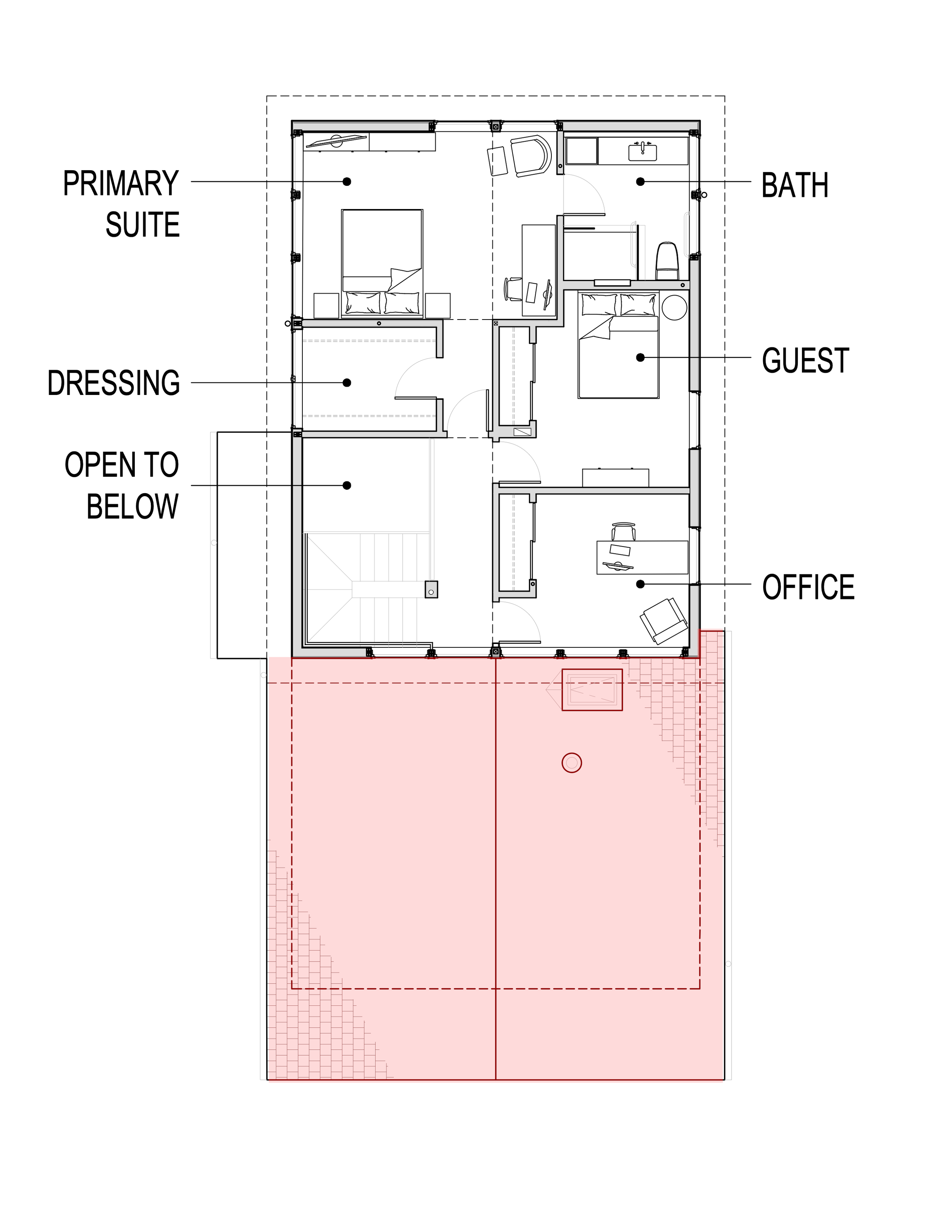  Note : Original home shaded 