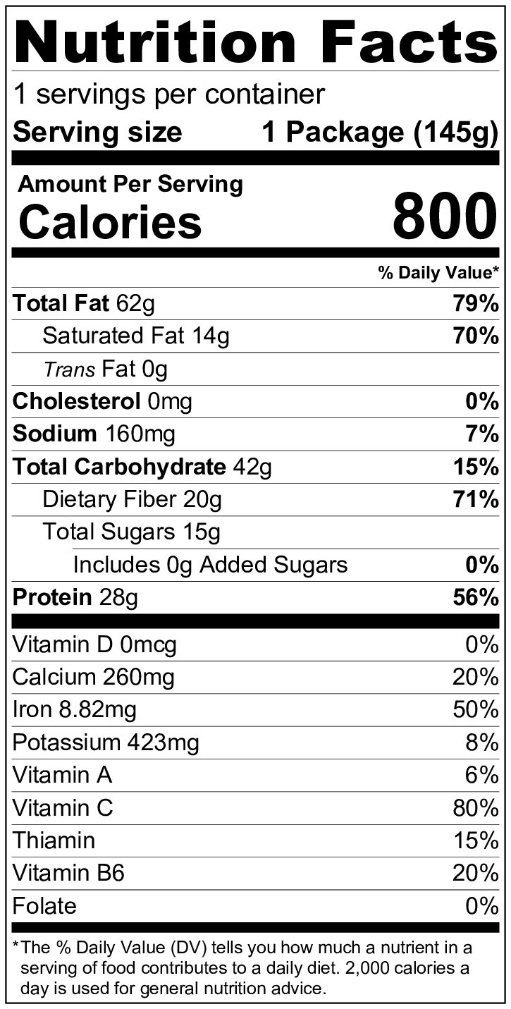 Torreys Trail Mix (vegan, gluten free) — Sugar Summit Backcountry