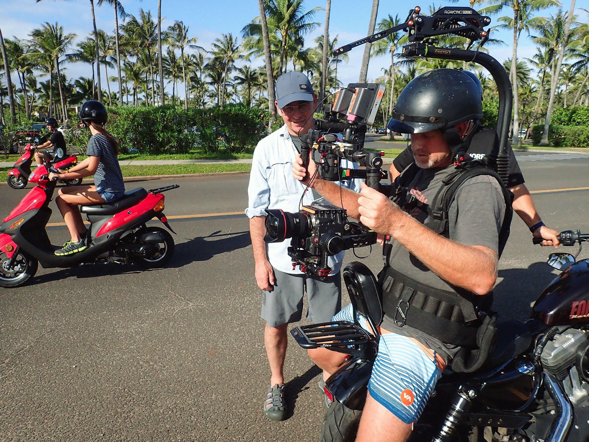  Behind the scenes photo for Turtle Bay Resort highlighting the various activities available through the resort 