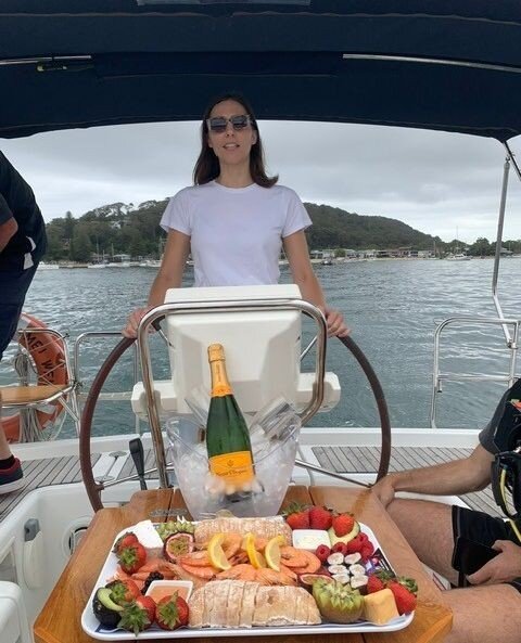 Freshly prepared platters add to your sailing adventure on Pittwater.  Choose from Seafood, Cold Meats, Vegetarian and Cheese &amp; Anti-Pasto.⁠
⁠
#taylormadeescapes #pittwatersailing #sailingpittwater #northernbeachessydney #seafood #antipasto #sydn