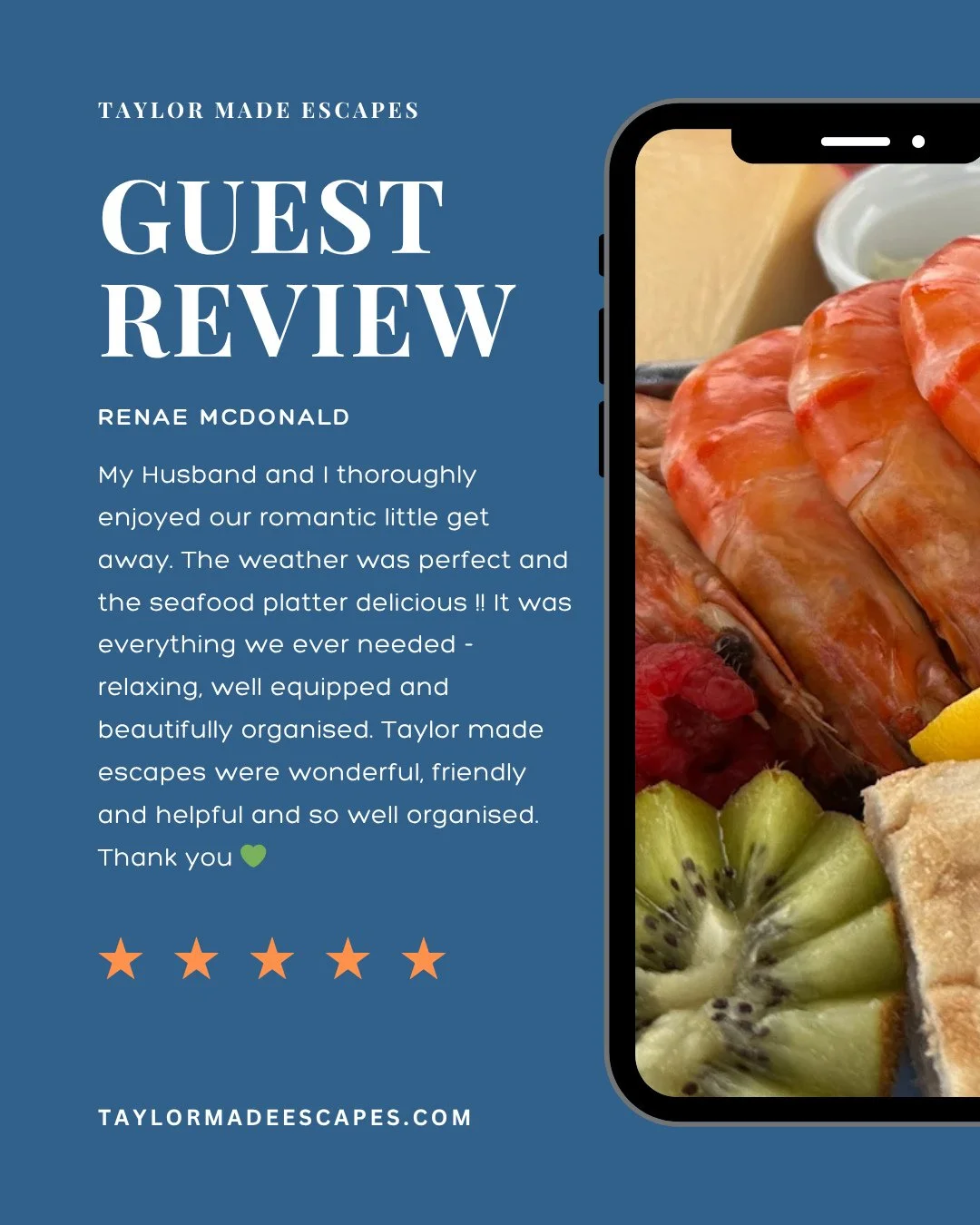Thank you for the wonderful review, Renae. We are so pleased that your time onboard was just what you were looking for.