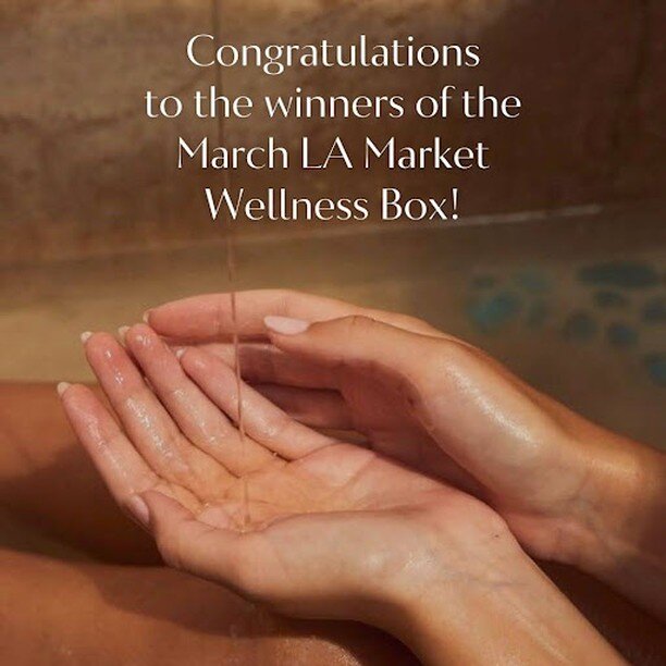 Congrats to our March winners @christinesryenh and @girlfridayketchum! Boxes will be shipped to you this week 🥰

Jealous? We'll have another incredible buyer give away for June market! Stay tuned for details

And a huge thank you to our wellness box