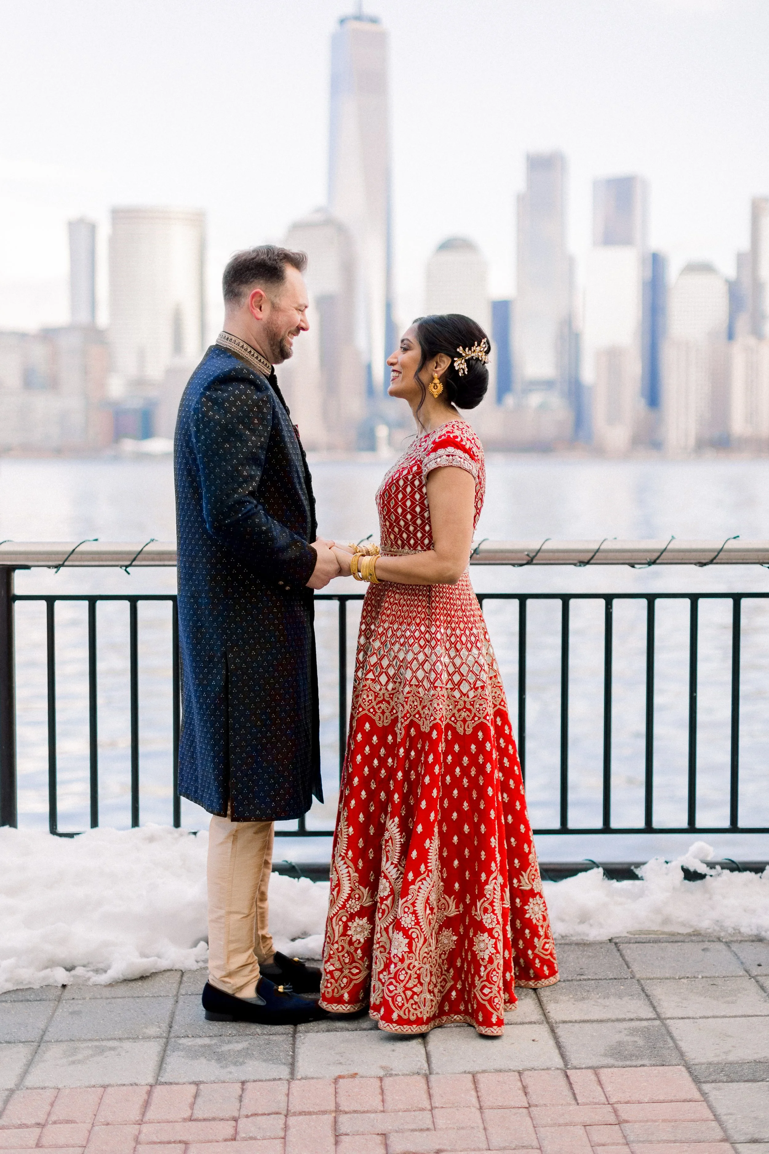 D &amp; E - Jersey City Rooftop Wedding