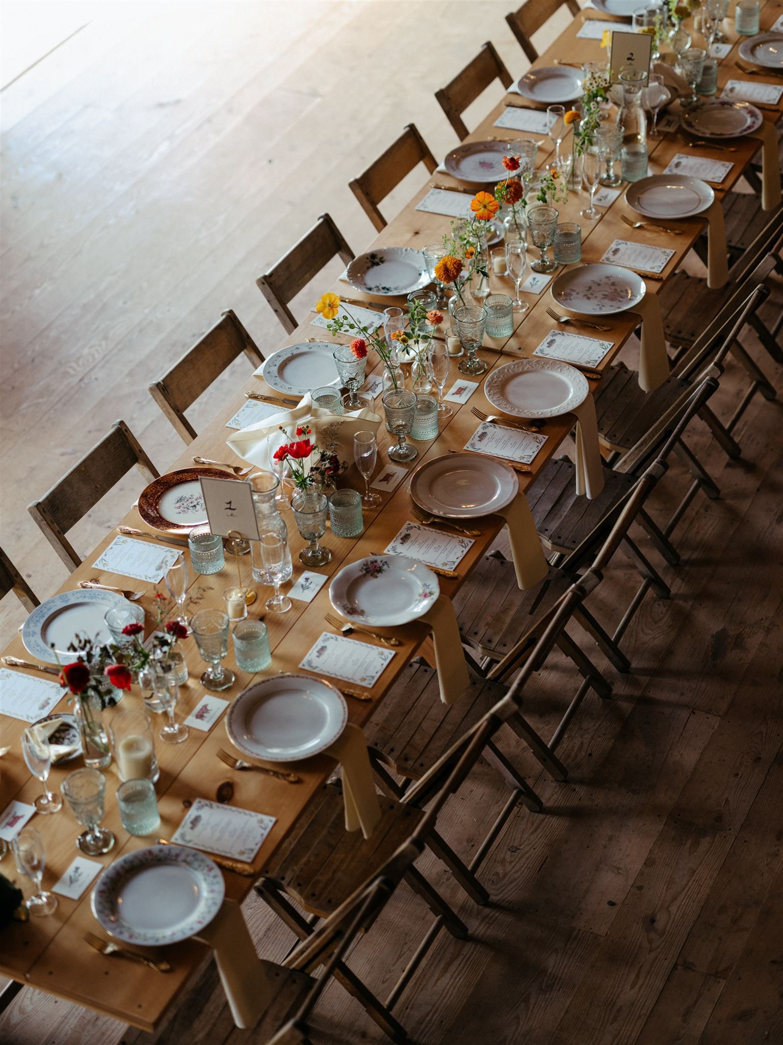 K &amp; T - Colorful Boho Barn Wedding in the Catskills