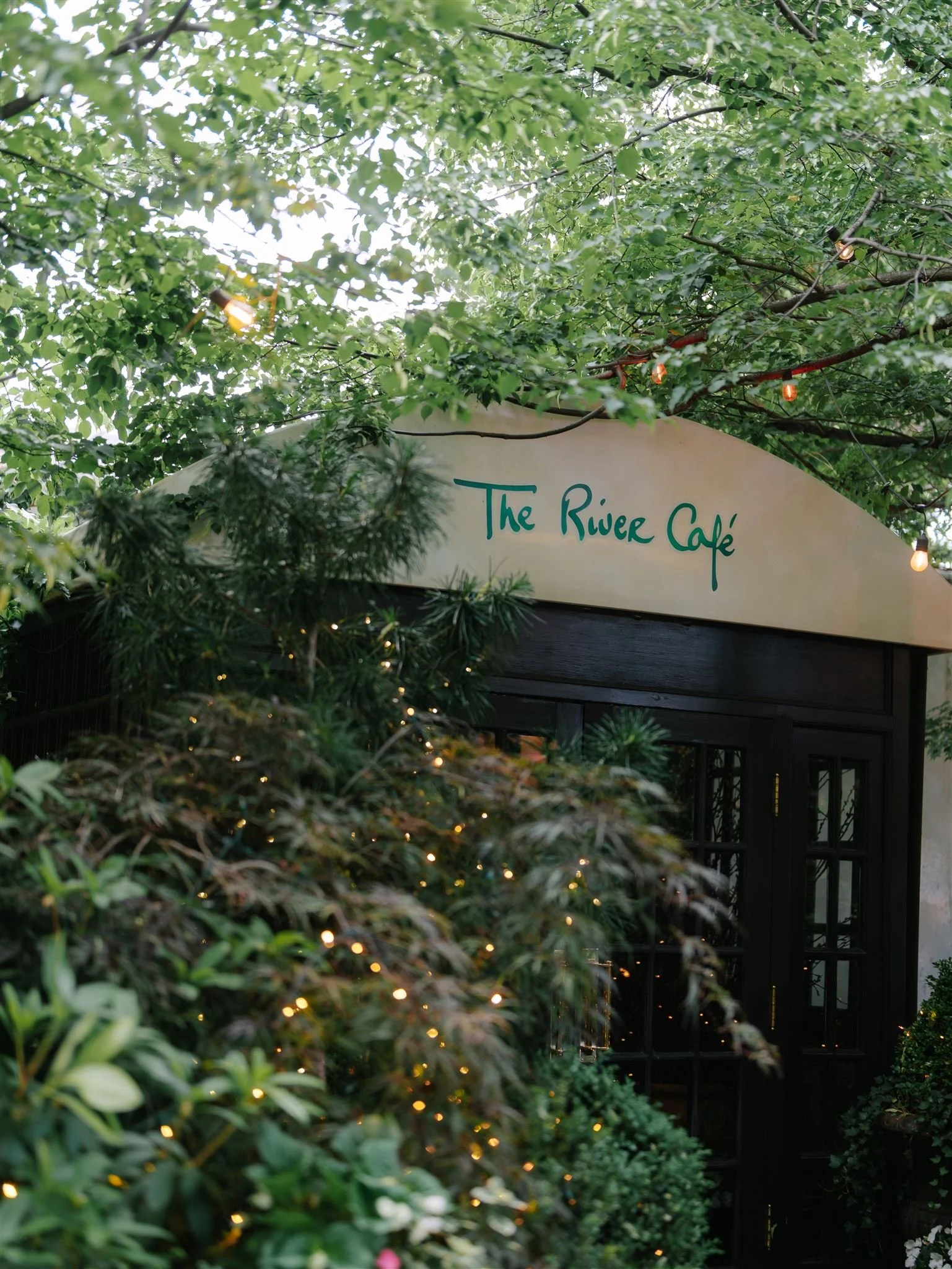 the river cafe wedding