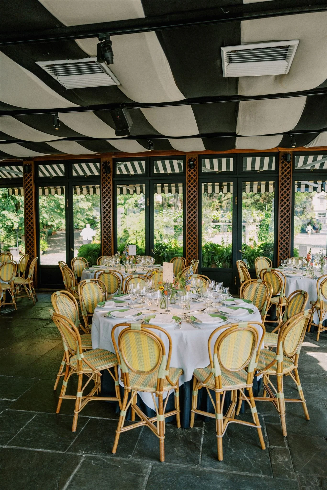 river cafe Brooklyn summer wedding