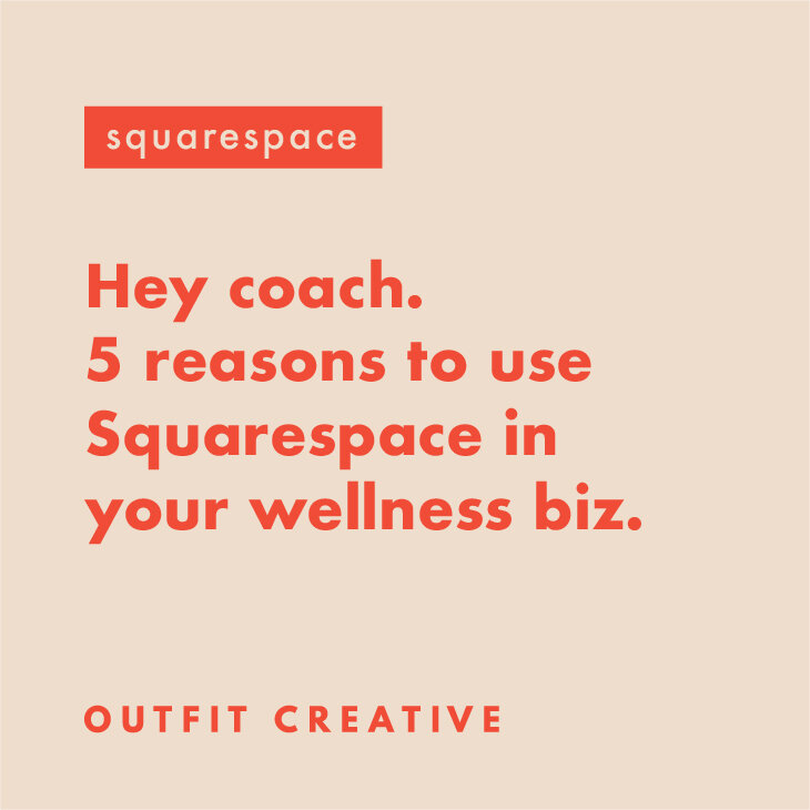 Top 5 Reasons I recommend Squarespace for Wellness Businesses