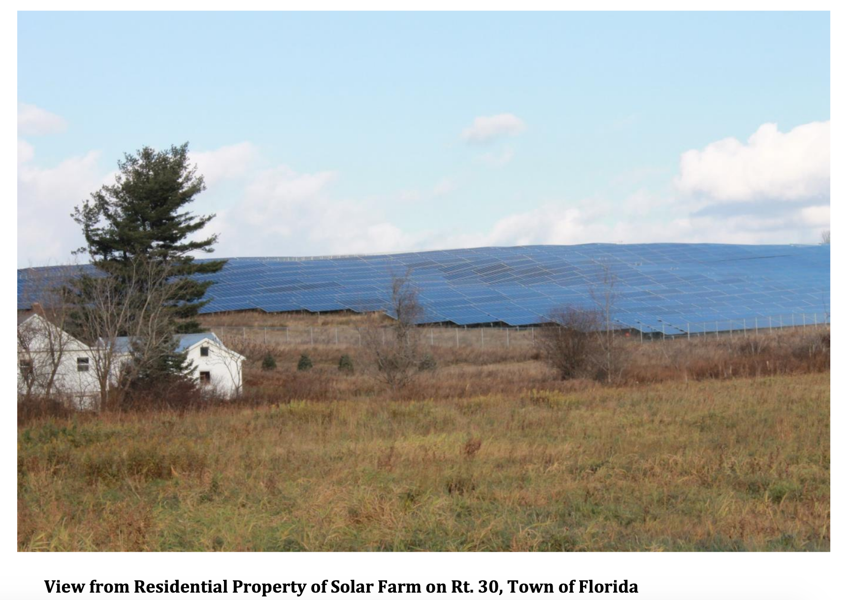 Photo courtesy of Citizens for Responsible Solar Farm Placement
