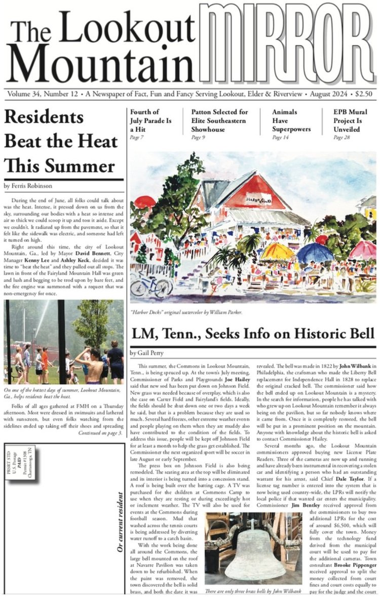 The Lookout Mountain Mirror