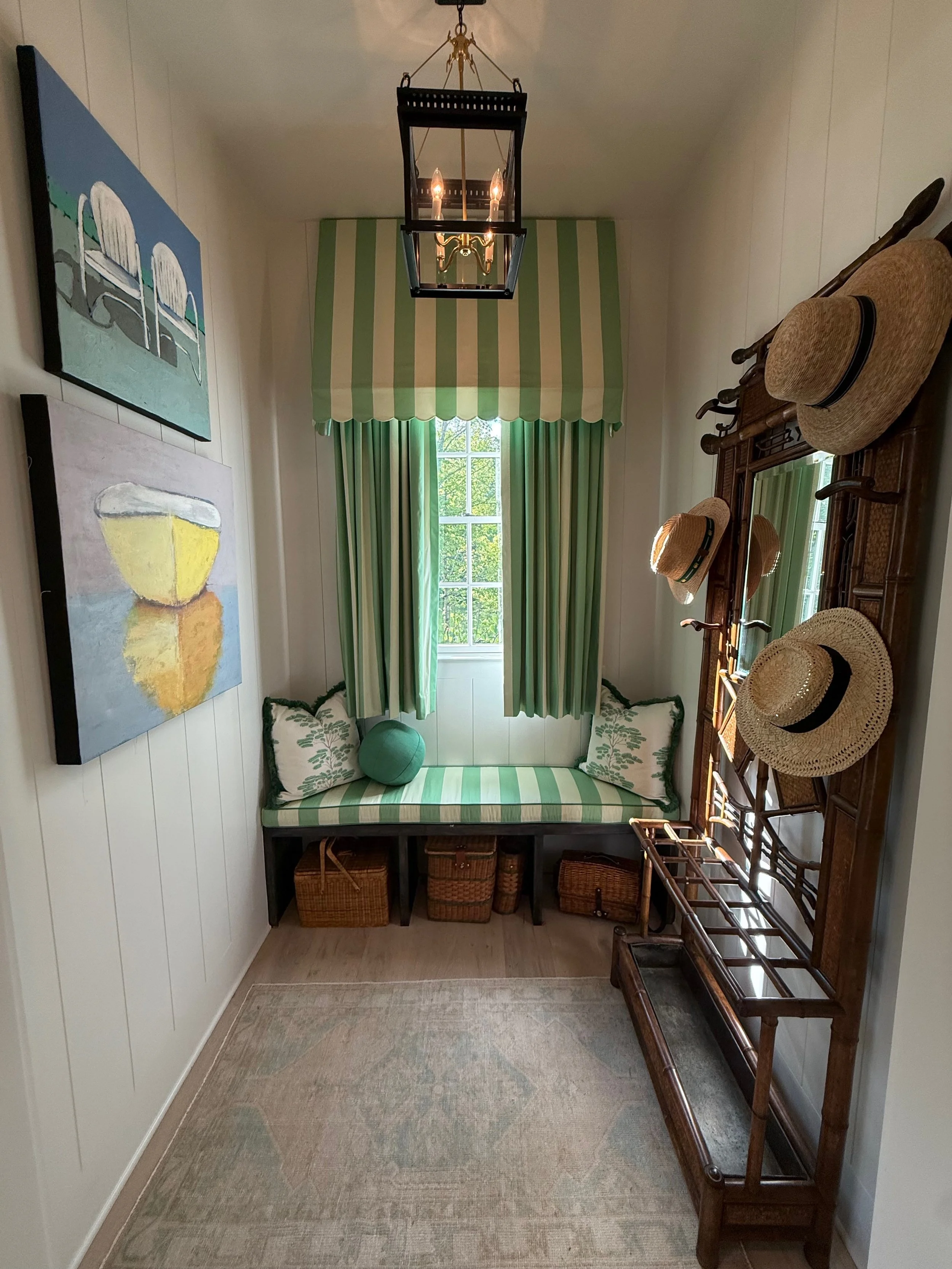 John Street Black Hanging Lantern