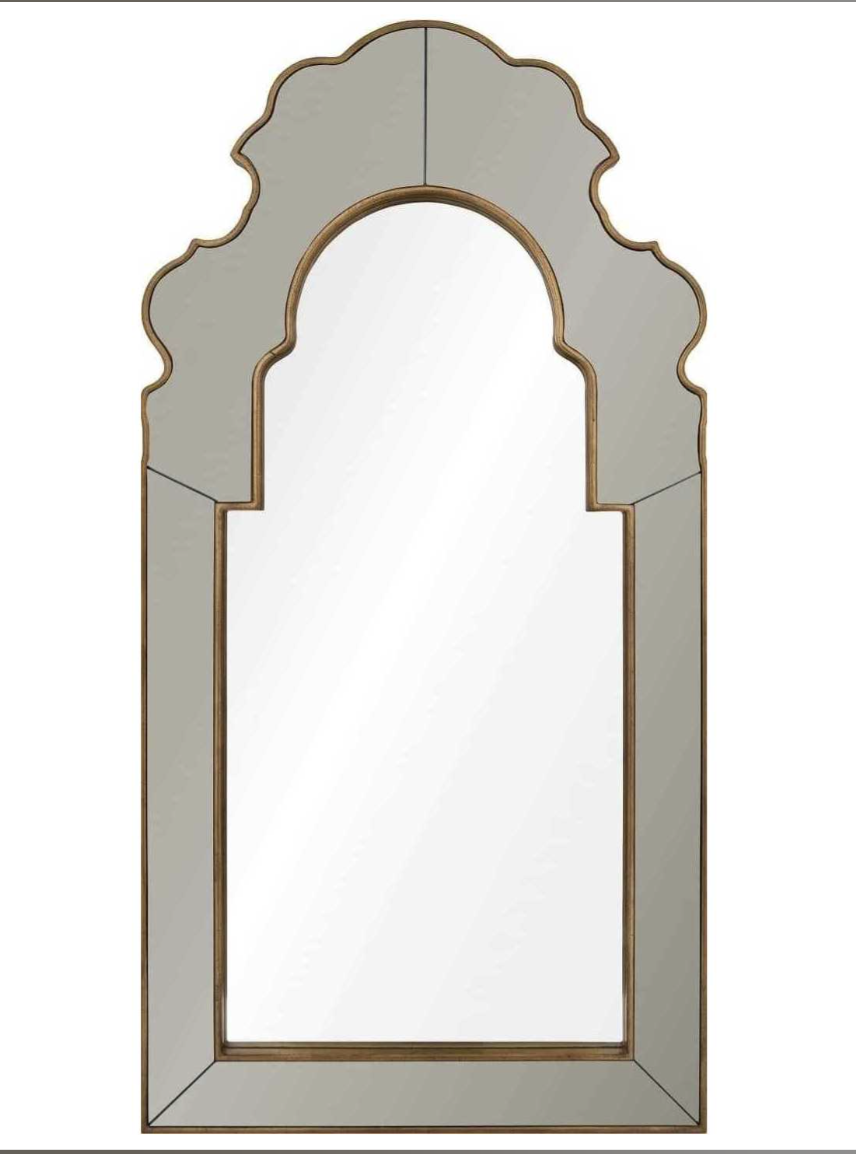 Gold Speckle & Grey Mirror