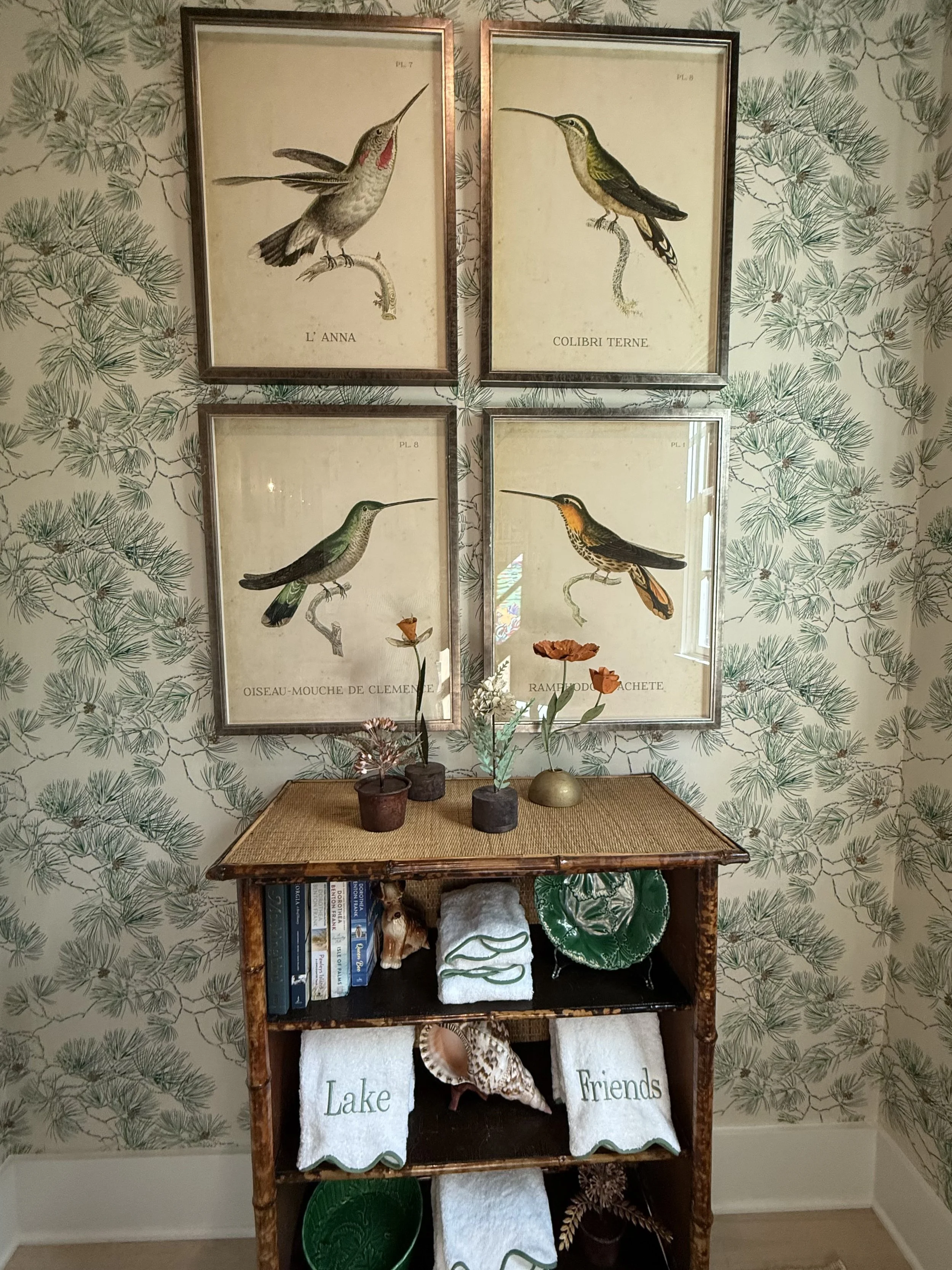 Scallop Hand Towel - No Monogram