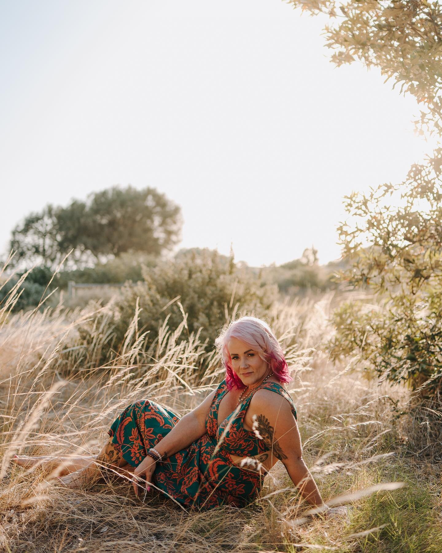 Nichole at sunset looking like the Goddess that she is ☀️