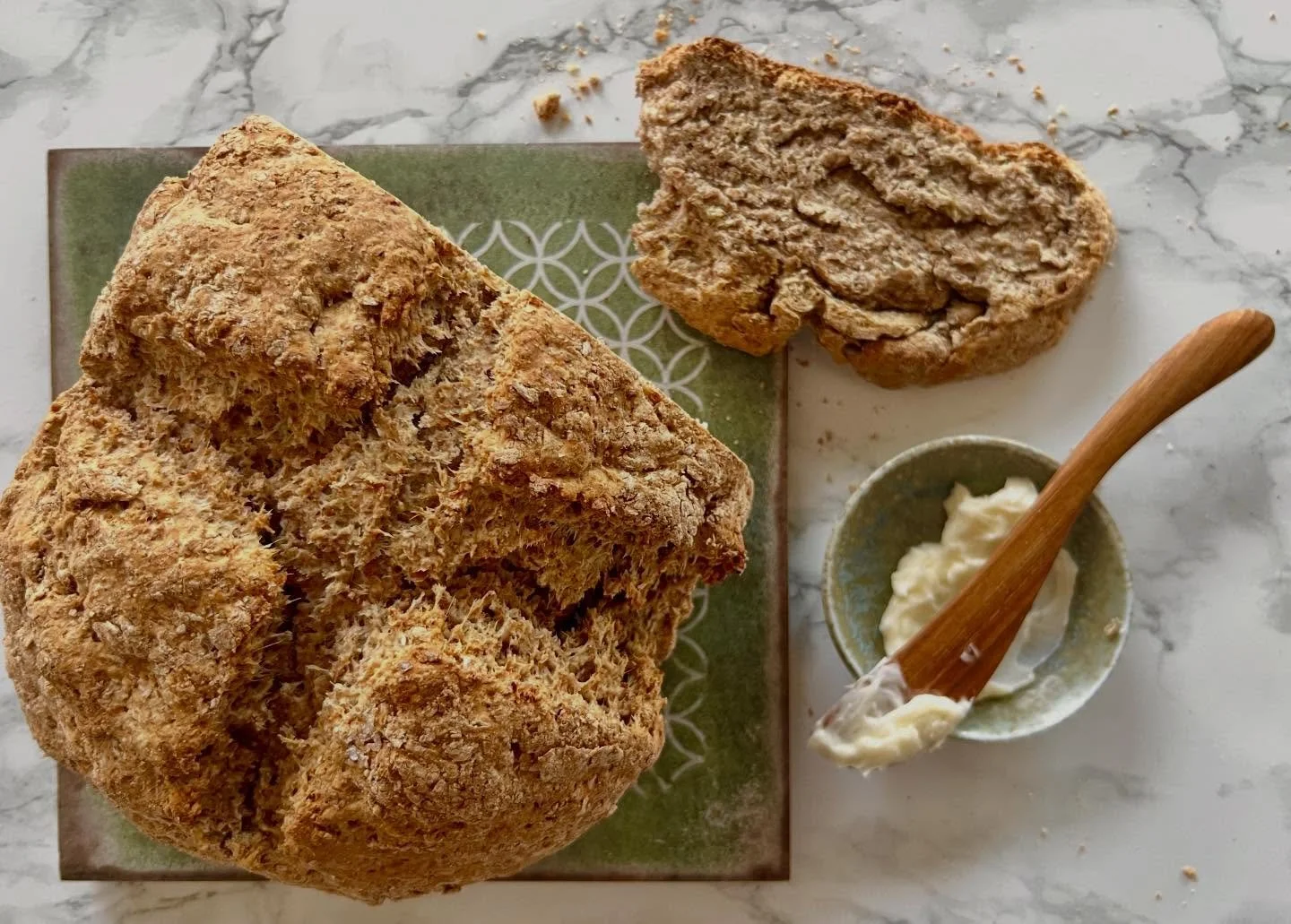 Yes, you should keep buttermilk in your fridge and/or freezer! And definitely yes, you should use it to make this Irish Brown Bread, a hearty loaf perfect for spring. I wrote about how it fits in my family and my heart in this week&rsquo;s newsletter