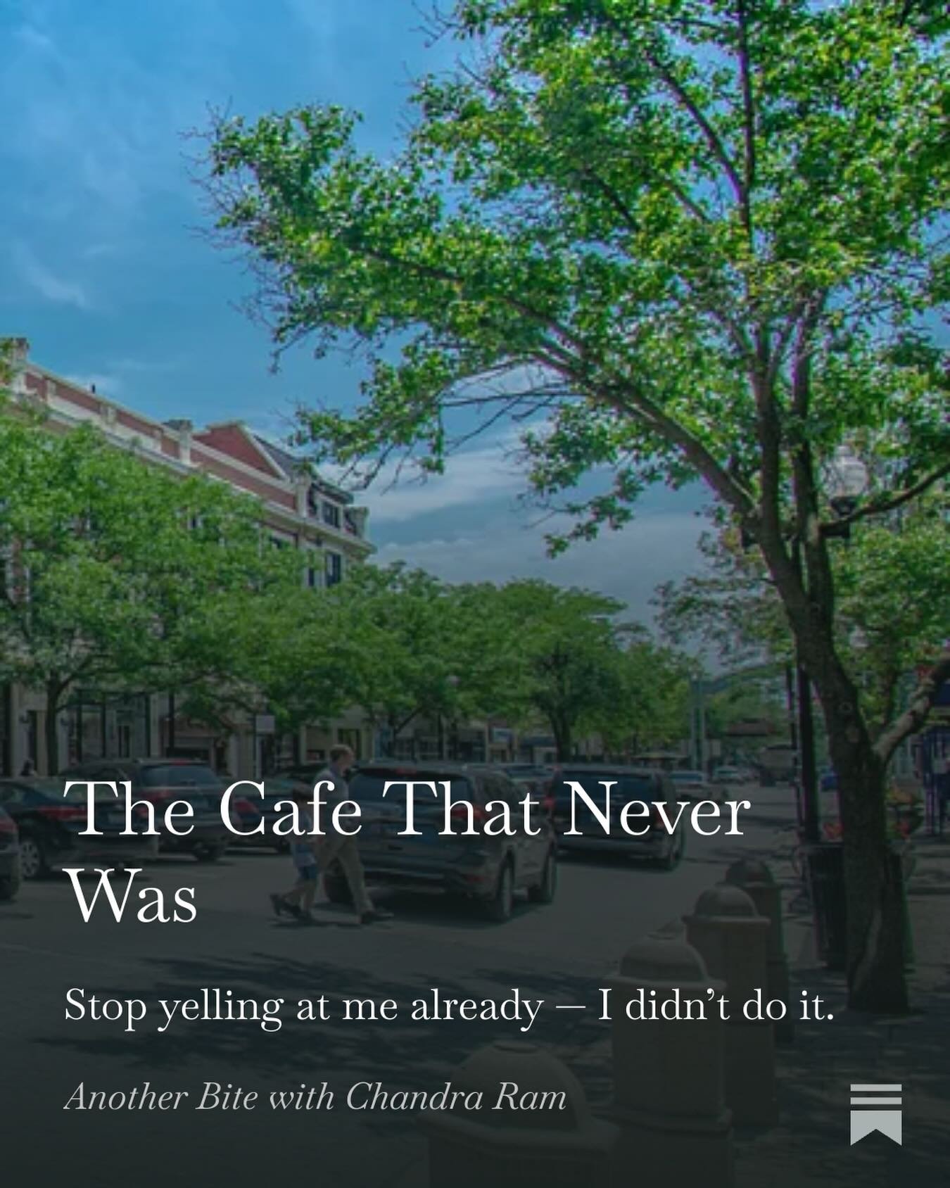 I wrote about the perfect little cafe I always wanted to open but didn&rsquo;t, and those Sliding Doors-style views of the life you might have had that hover in the back of your mind. This week&rsquo;s newsletter is for the ones who listen to their h