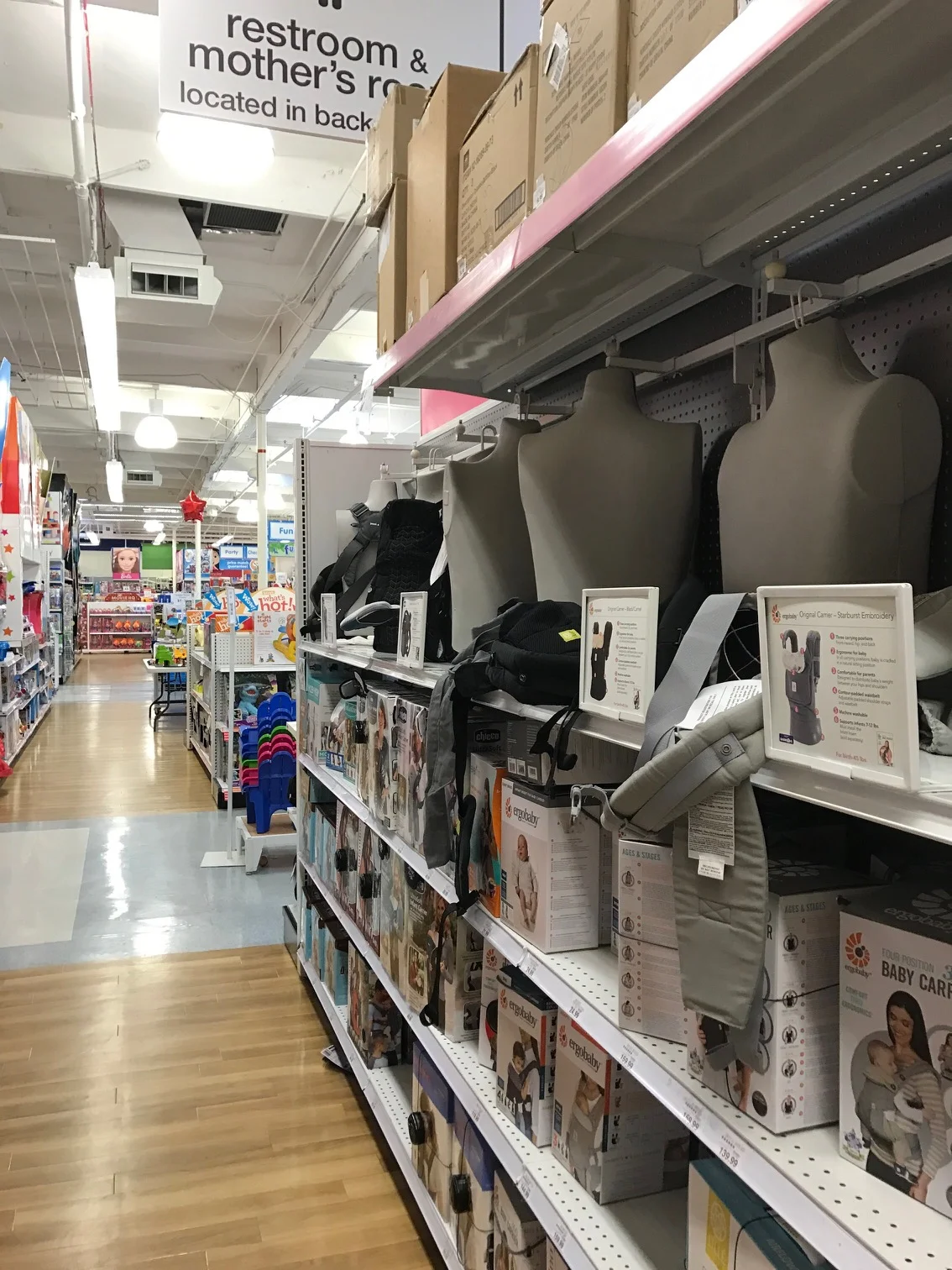  The baby carrier big box store shopping experience 😮 