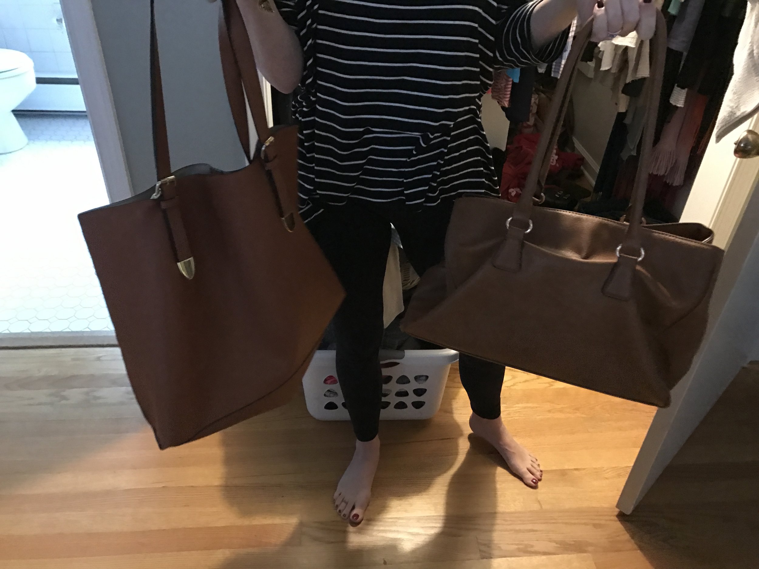  How many tries to the right diaper bag?  Four and counting for this mom… 