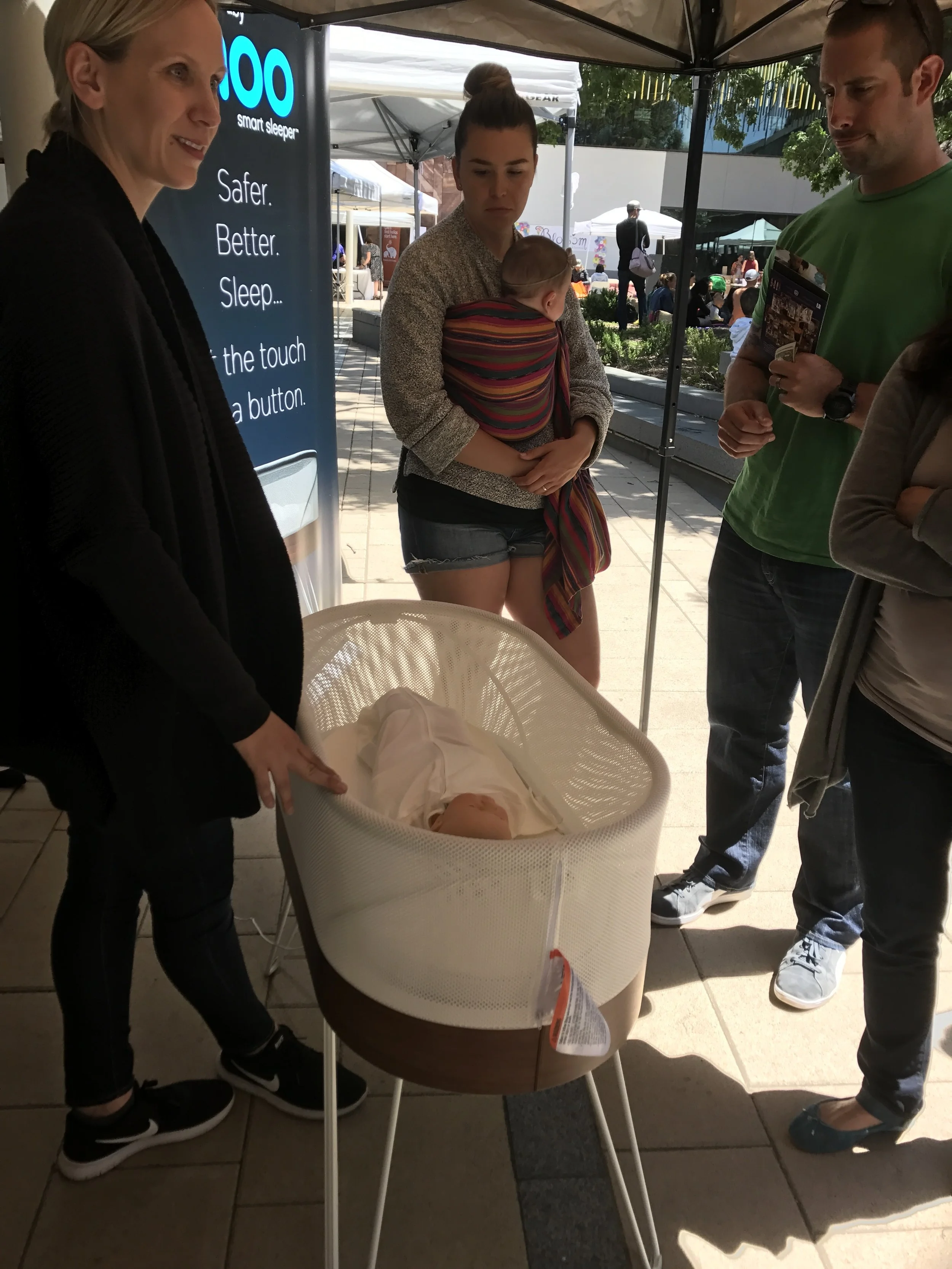  Awesome and expensive modern baby gear: the Snoo robotic bassinet.  The pitch: almost like having a night nurse for the first few months of your baby’s life (4ish months) for $1200.  The product lasts for years however… 