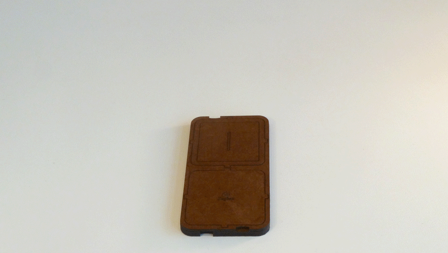 Flat pack assembly GIF for “Lichen”
