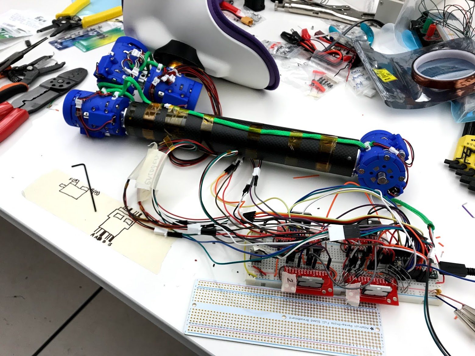 Assembling a larger prototype