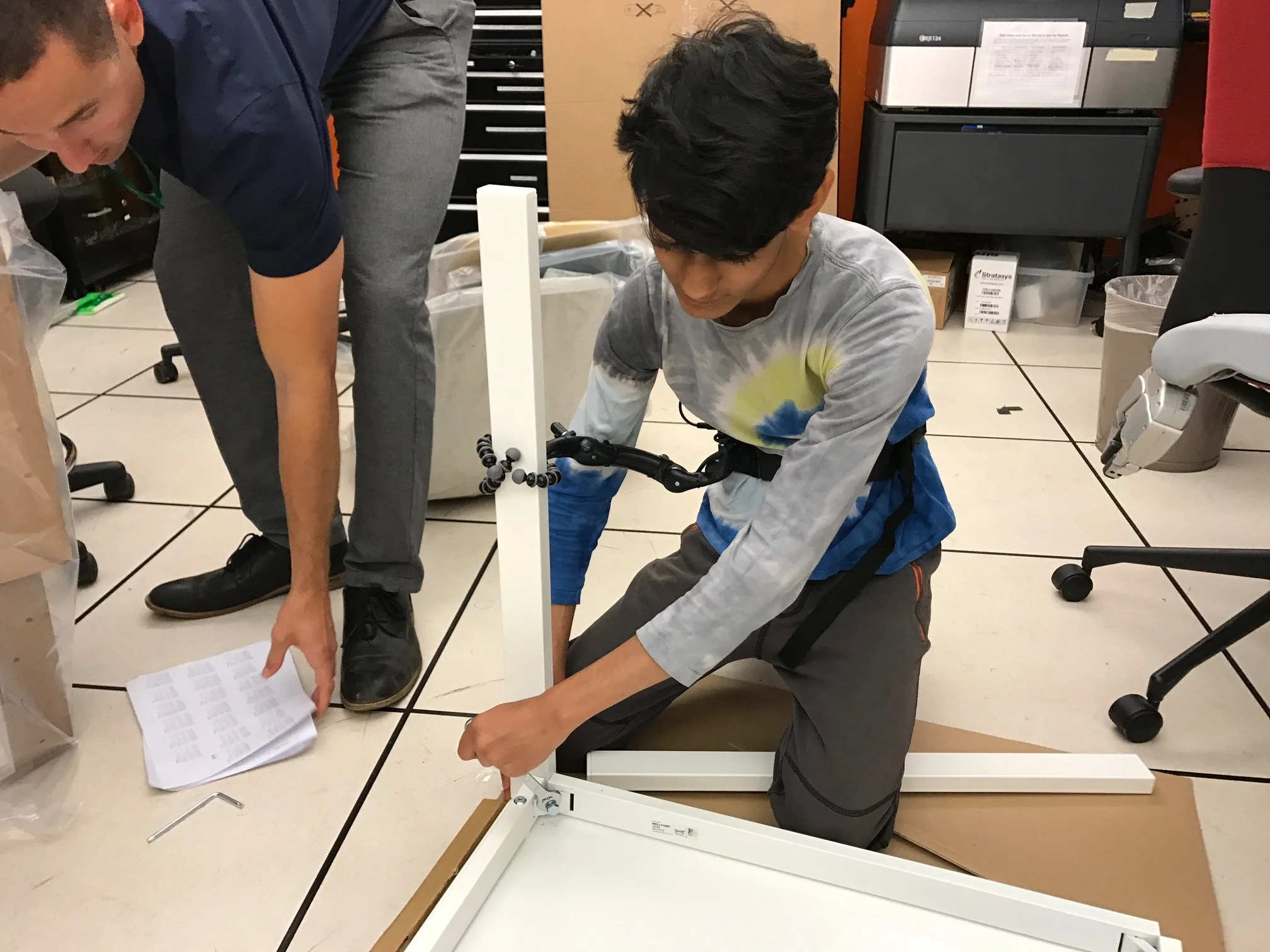 Testing as an assembly aid