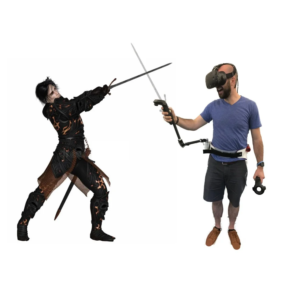 VR haptic feedback prototype