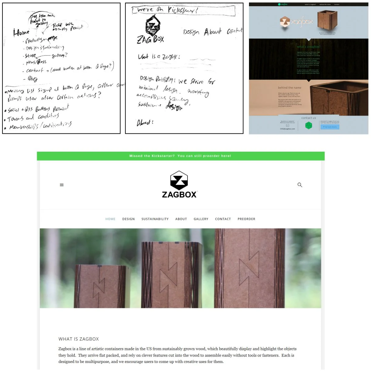 Website design