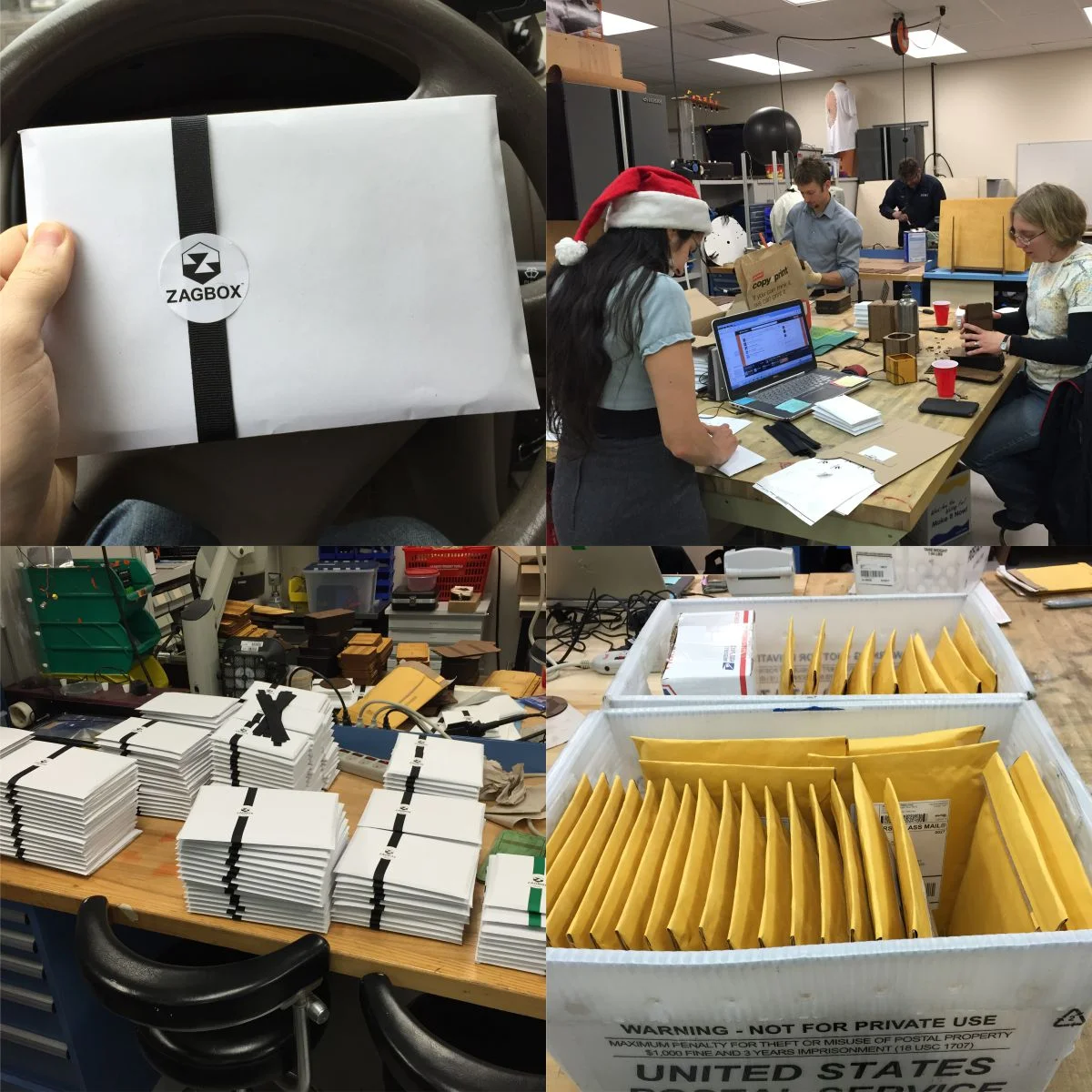 Packaging and shipping
