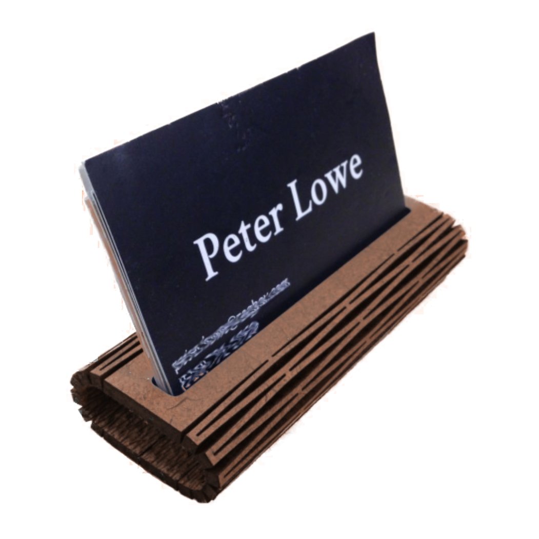"Sprout" card holder