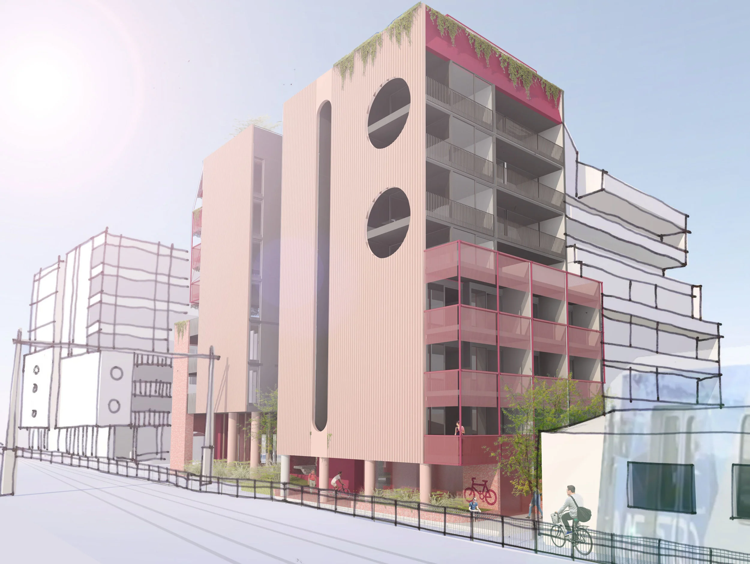 Kennedy Nolan’s Nightingale Village design (images courtesy of Kennedy Nolan)