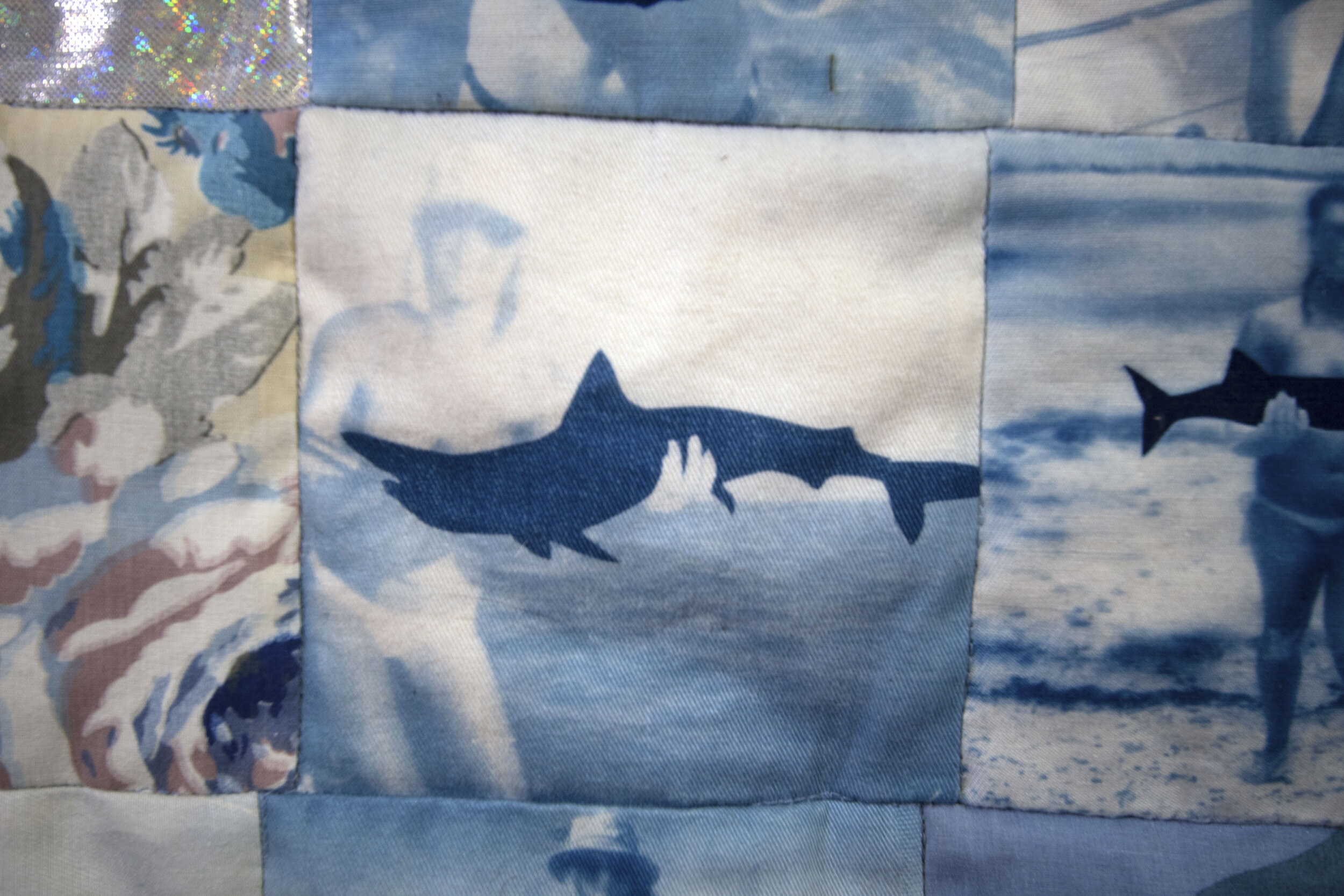 Ocean Memorial Quilt (Fish Bras) (detail) (Copy)