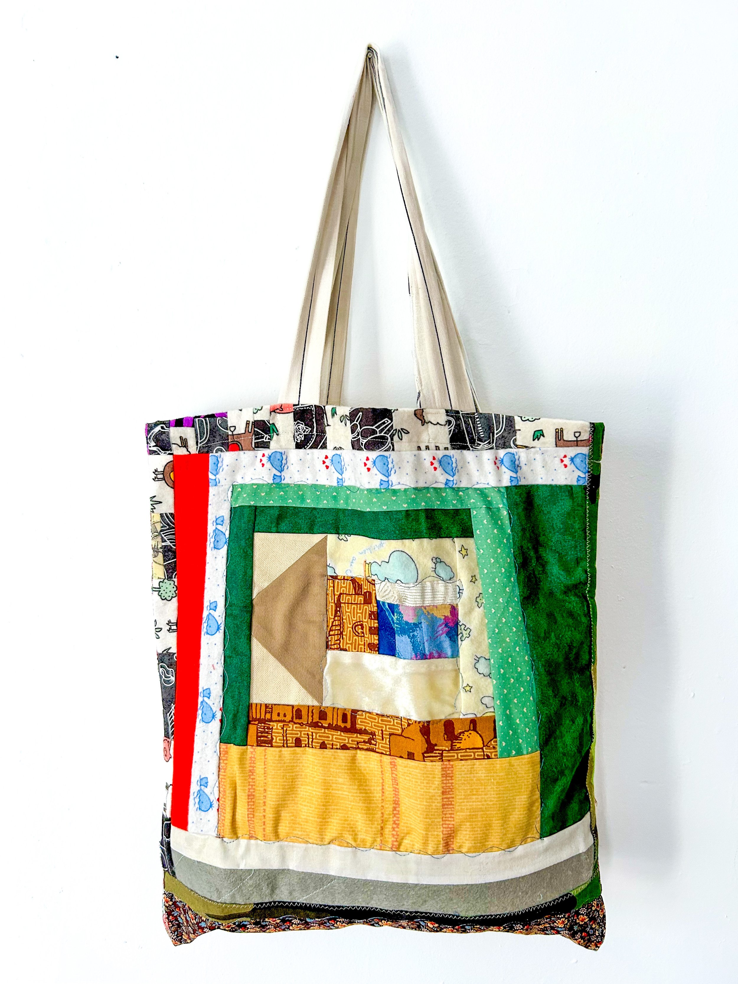 Log Cabin Tote