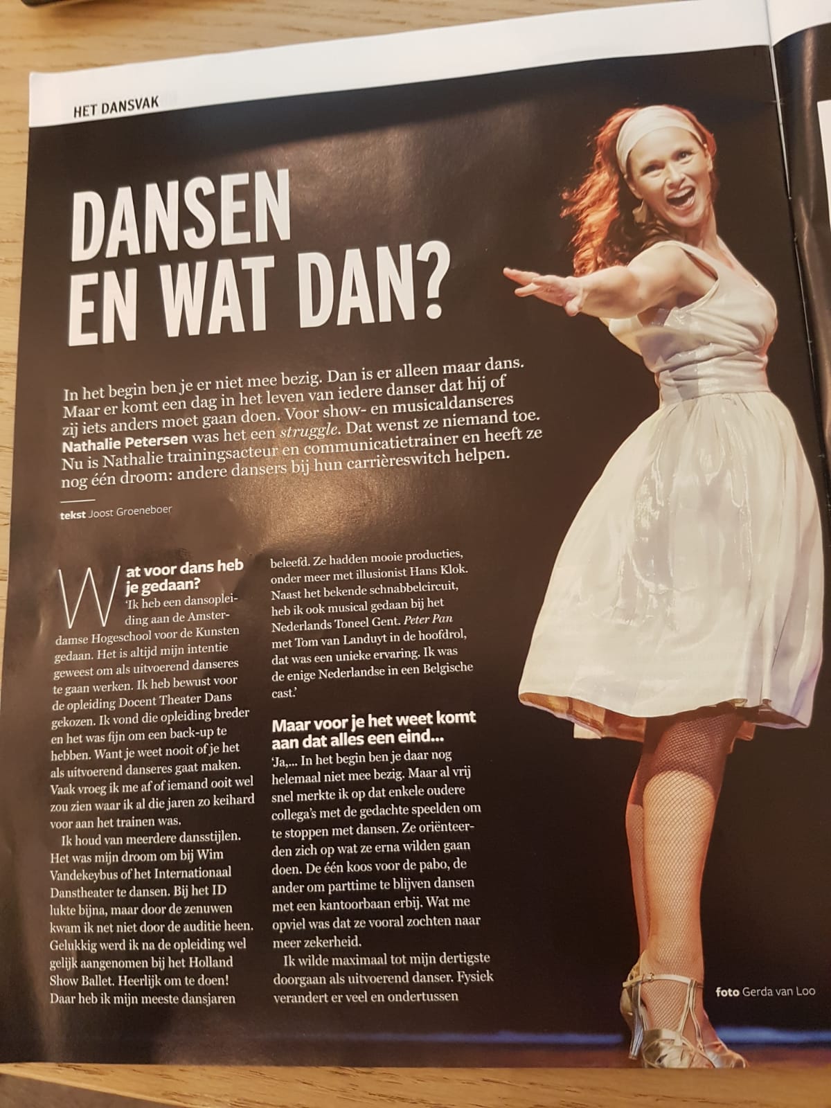 Het leven na je danscarrière kan een struggle zijn