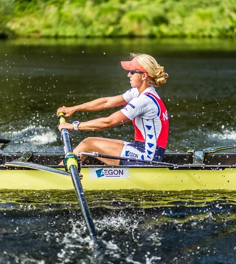  Dankzij de Roeibond volgde Dominique van der Pauw het Krachtprogramma 