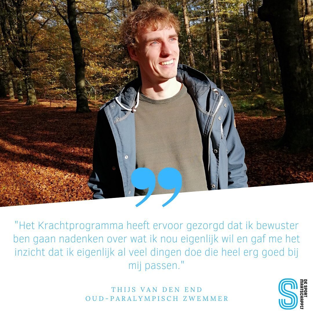 Thijs laat er geen gras over groeien. Zijn studie weer opgepakt en daarnaast begonnen aan een nieuwe sport, namelijk zitvolleybal! 🏐👏🏼 Heel veel succes Thijs, we blijven je uiteraard volgen! 💙 
#desportmaatschappij #succesverhaal #trots #teamnl@w