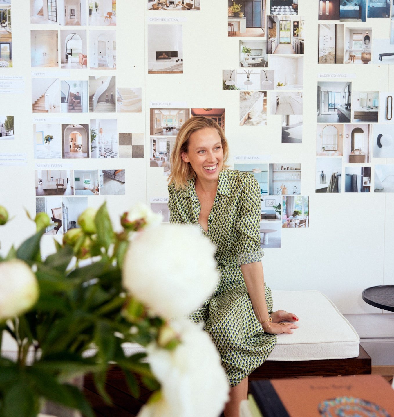Leslie, co-founder of Spring Concepts, at our office in Zurich.