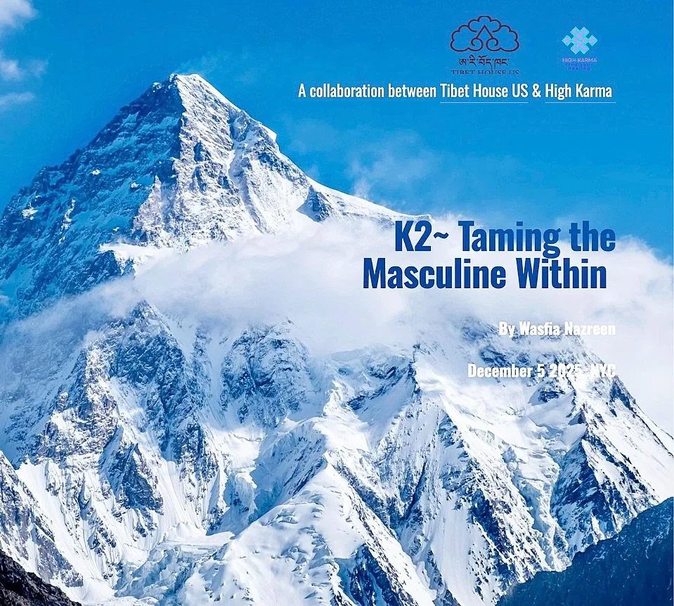 #NYC 🗽 Hope to see you soon at &ldquo;K2~ Taming the Masculine Within&rdquo; ‼️ (Swipe 👈🏾 for info)

📍 Tibet House US, 22 W 15th St, New York, NY 10011
📅 December 5, 2025, 6:30-9 PM
🎟️ Tickets are required, limited seating, register early &mdas