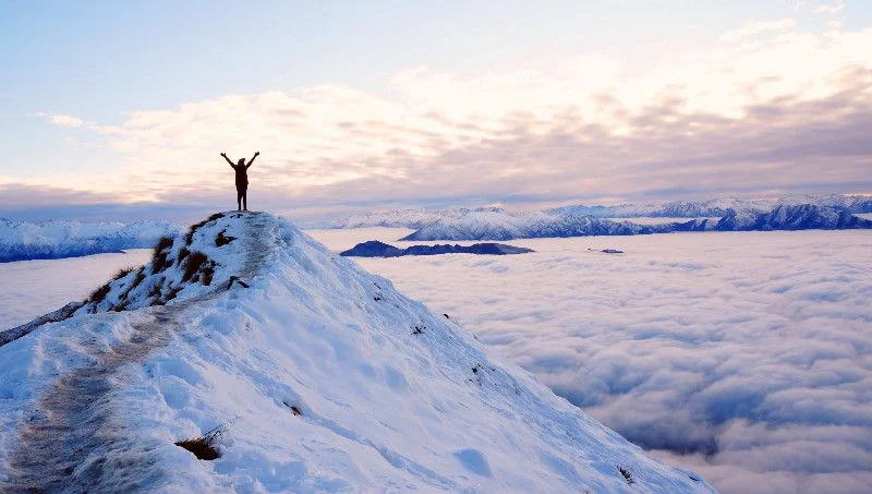 Winter Sunrise at Roys Peak