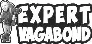 The Global Curious seen in Expert Vagabond Logo
