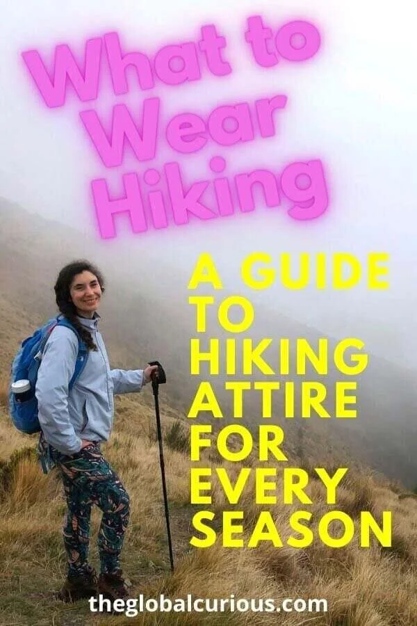 modest hiking clothes